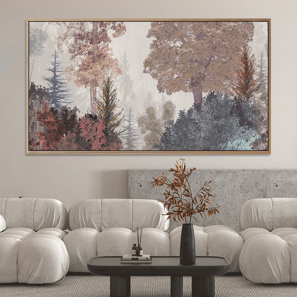 لوحات ورد واشجار تصميم عصري