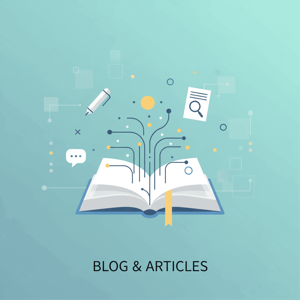 المدونة والمقالات