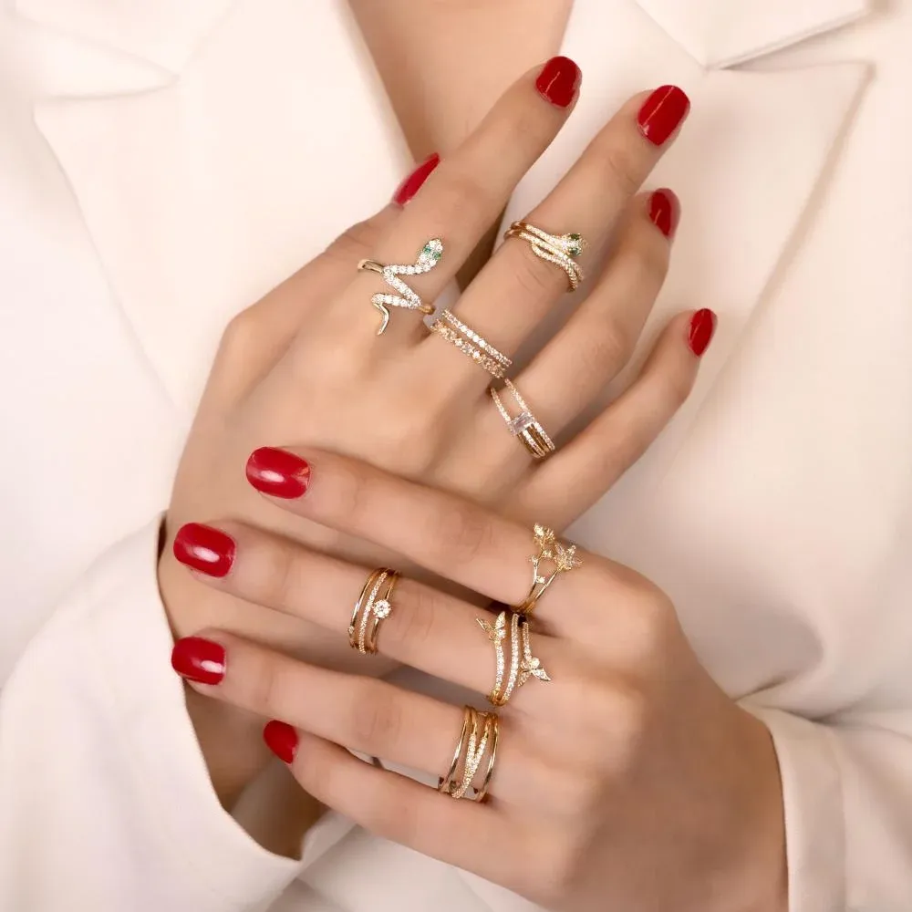 خواتم مجموعة زيركون