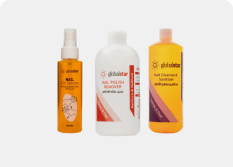 معقم ومزيل طلاء الأظافر