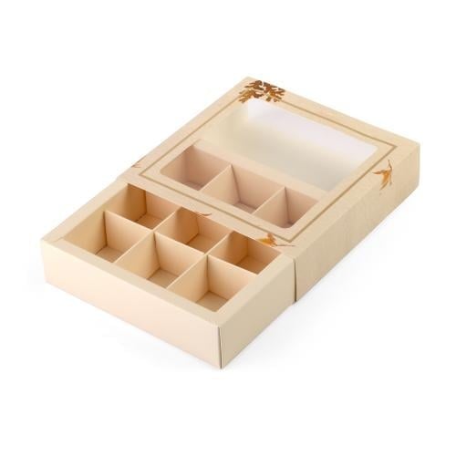 علب ورقية مقسمة