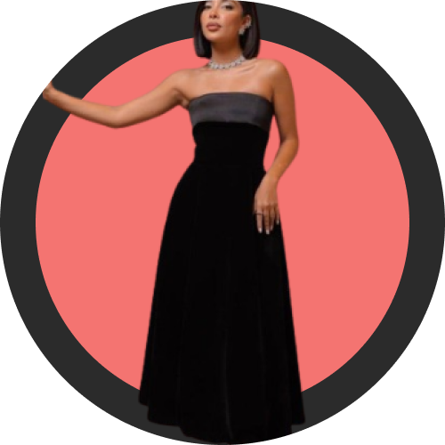 فساتين مخملية image