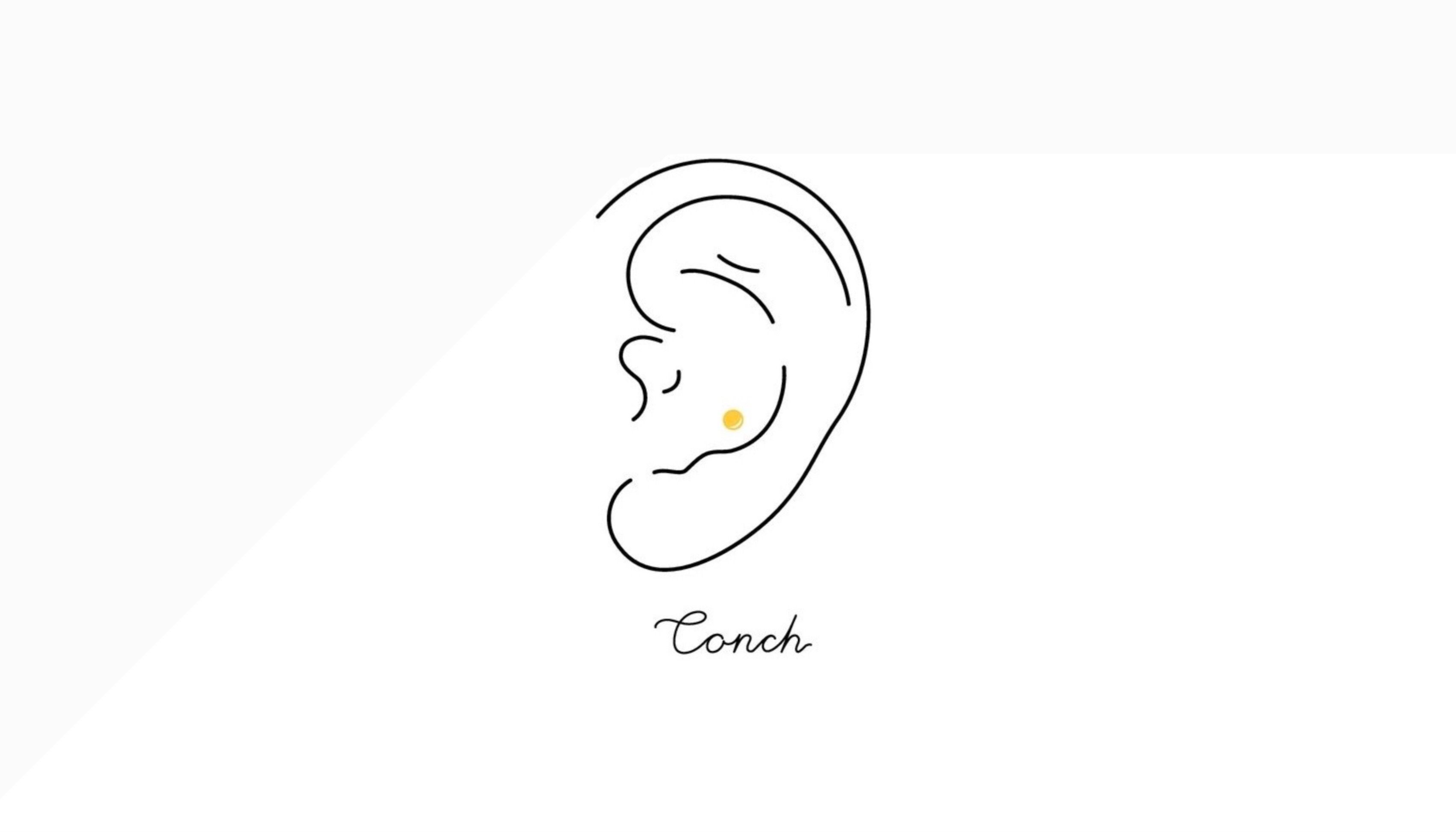 خرم كونش - Conch Piercing