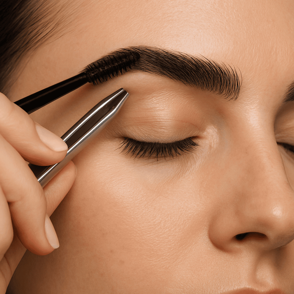 العناية بالحواجب