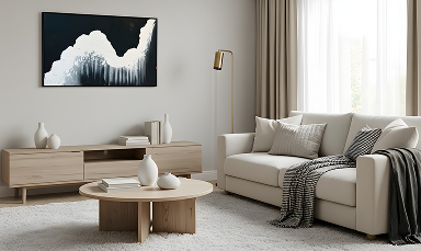 الديكور واللوحات