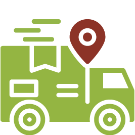 الشحن والتوصيل