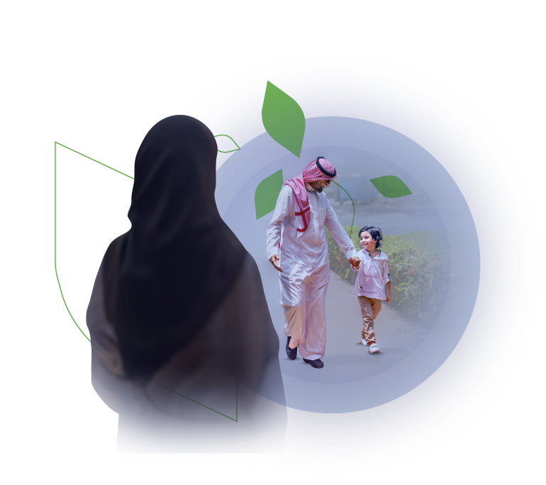 Banner زكاتك تضع أساساً لبيت مليء بالأمان والوئام