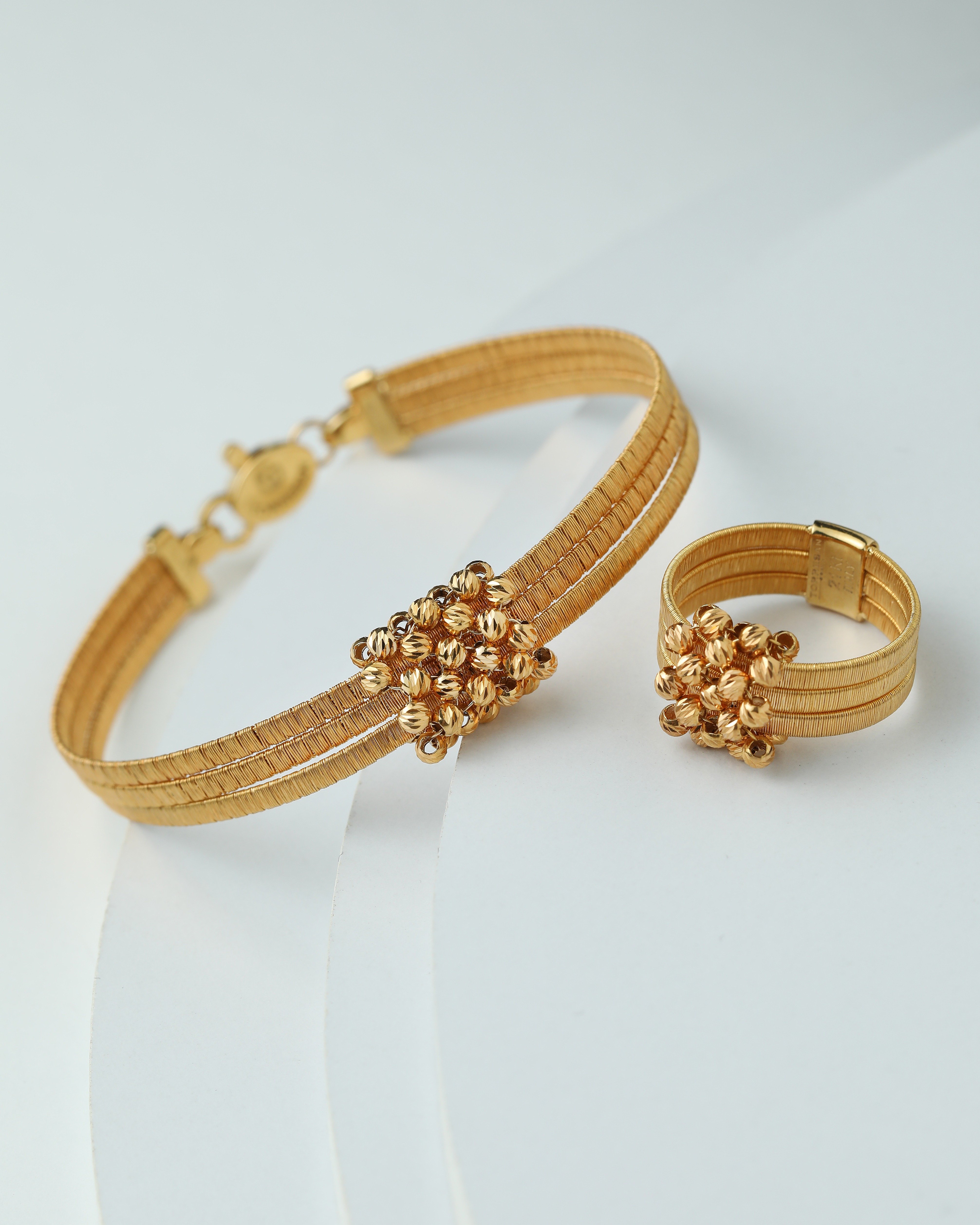 مجموعة سوارة وخاتم