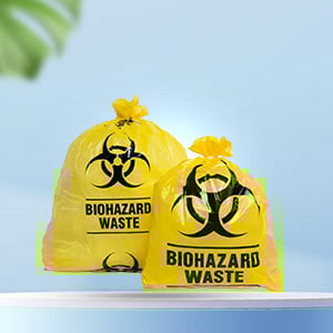 اكياس نفايات Biohazard waste