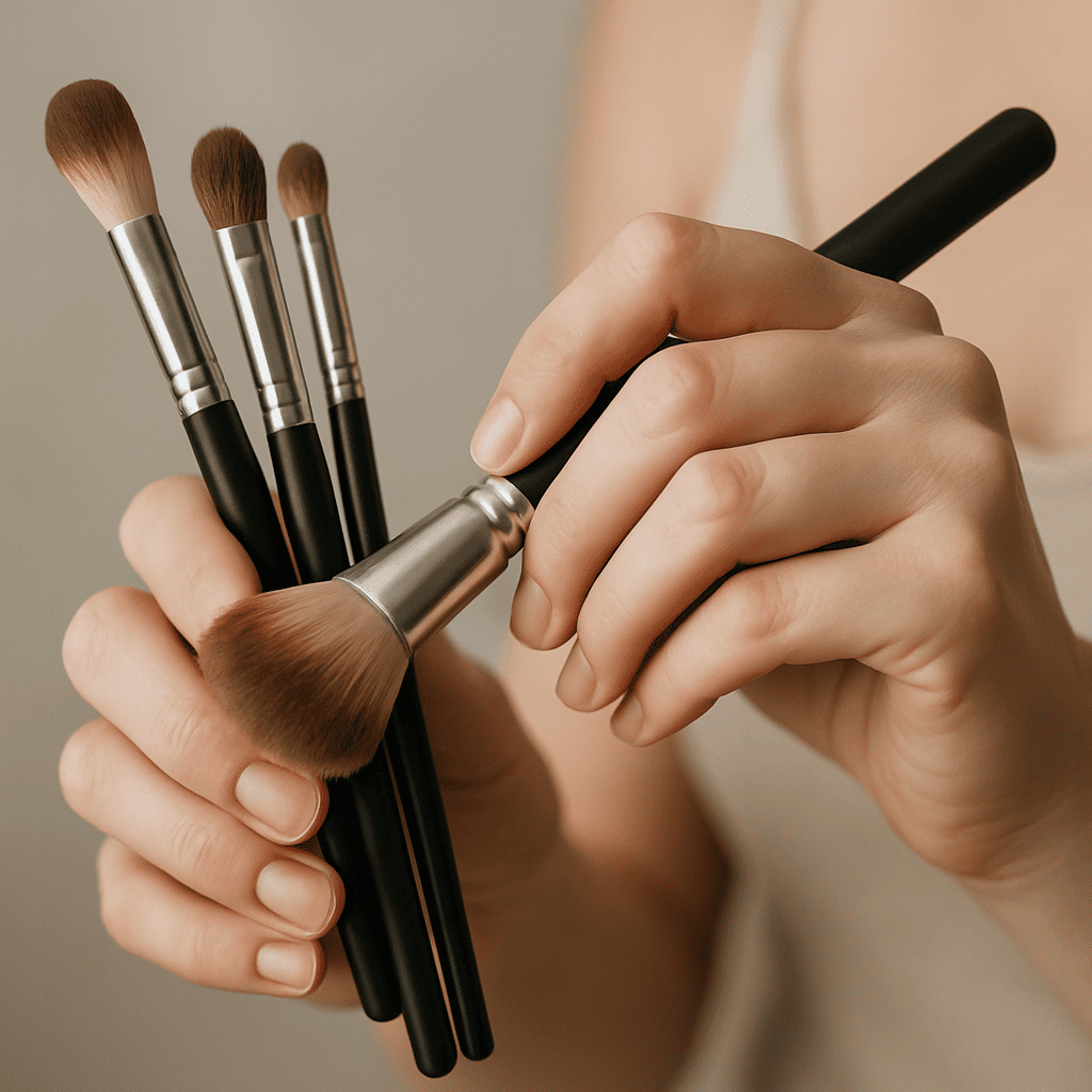 الفرش وادوات المكياج