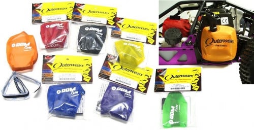 حامي هندل اللون برتقالي Outerwears RC Pullstart Pre-Filter W/DDM Logo Orange