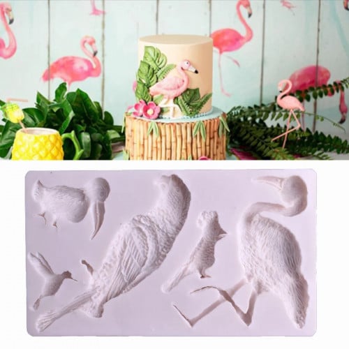 سيليكون فلامنجو و طيور استوائية كبير