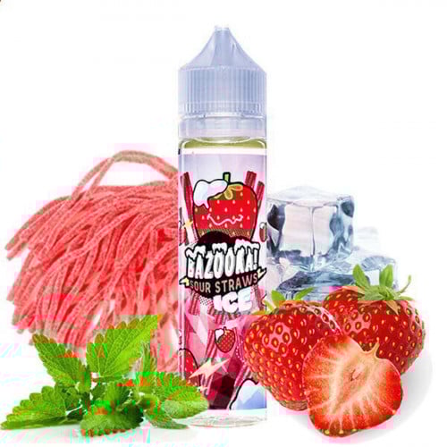 نكهة بازوكا فراولة ايس  -BAZOOKA STRAWBERRY Ice -  60ML