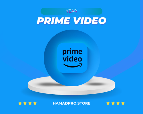 اشتراك برايم فيديو prime video لمدة سنه على ايميلك