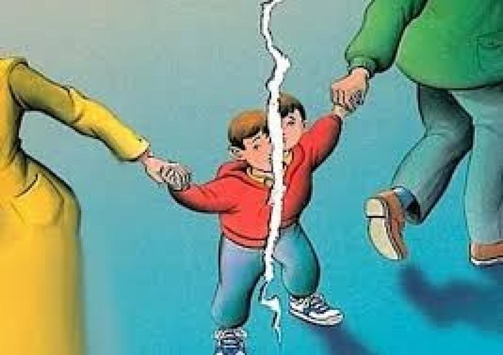 تاثير انفصال الوالدين على الابناء