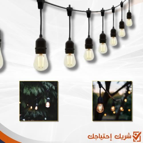 سلسلة مصابيح LED بالطاقة الشمسية