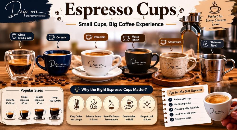 Espresso cups: A guide to choosing espresso cups