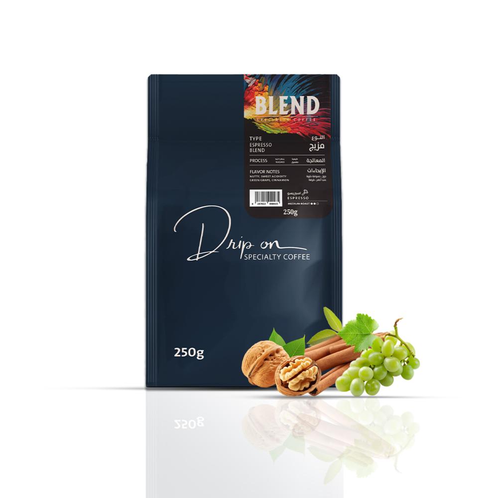 حبوب قهوة مختصة  | بليند 250 جرام