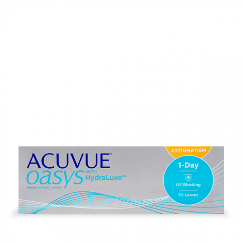 Acuvue Oasys 1 Day Toric - اكيوفيو اوايسس يومية بإ...