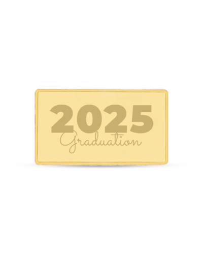 سبيكة ذهب بعنوان 2025 GRADUATION (تخرج 2025)