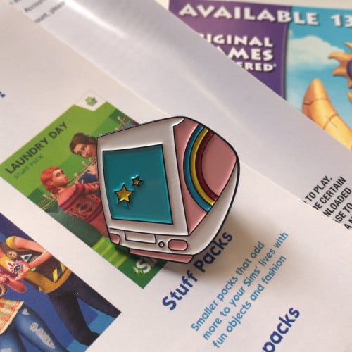 Video games pin