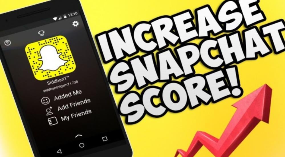 Increase Snapchat points