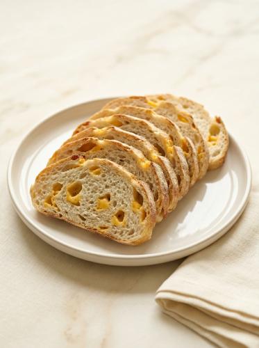 خبز ساوردو جبن تشيدر