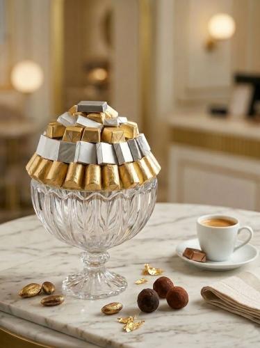 صينية شوكلاته مغلفة