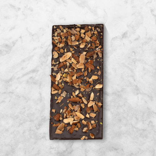 بار شوكولاتة كسر لوز