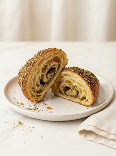 كرواسون زعتر