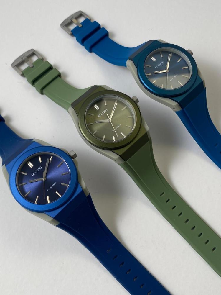 ساعة رجالية سبوت ربل لون اخضر  -  DI77123