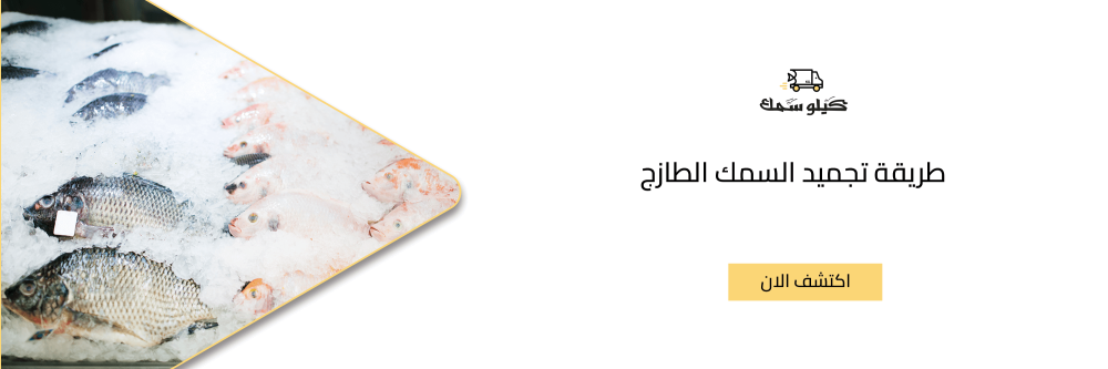 طريقة تجميد السمك الطازج