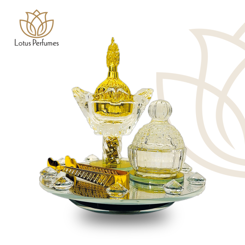 مبخرة كريستال فاخرة