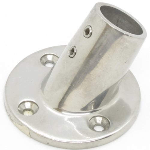 قاعدة دائرية ماسورة زاوية 60 ستيل مقاس 7/8 بوصة