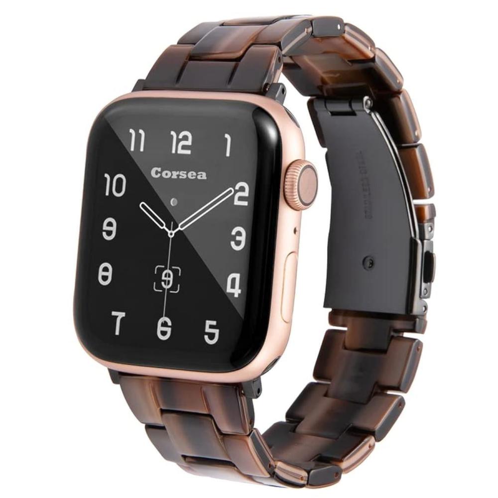 سوار ساعة آبل سيراميك مظهر ,أنيق متوافق مع Apple Watch.