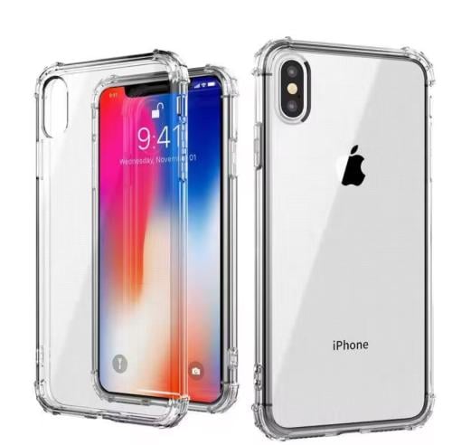 كفرات ايفون شفاف علامة بلاتينا جوال IPHONE X/XS/XR...