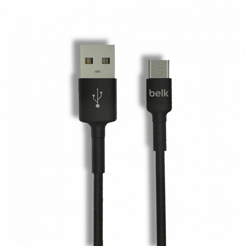 سلك شاحن ميكرو بليك طول 1.20mm ضمان سنة شركة belk