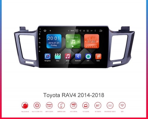 شاشة تيويوتا رافور 2013-2018