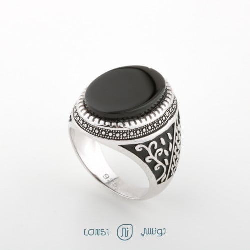 خاتم فضة رجالي عيار 925