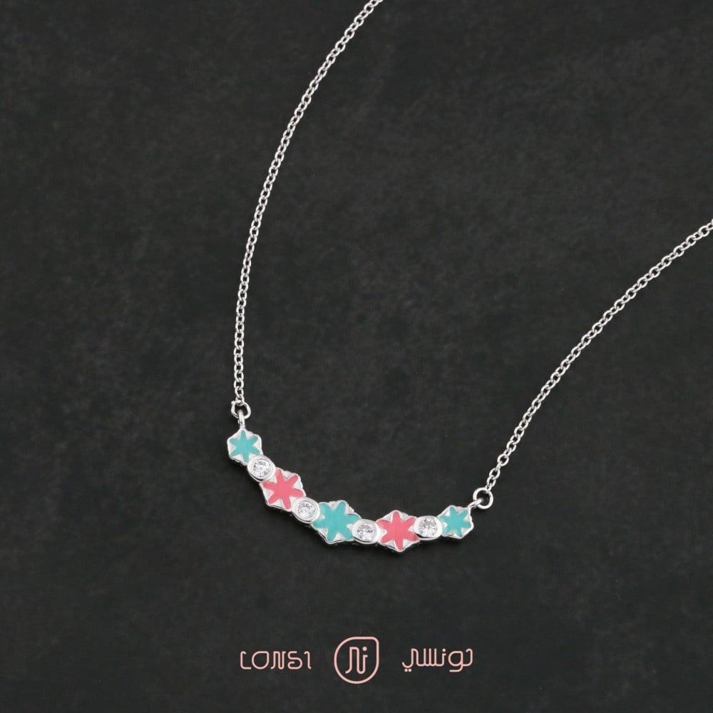 عقد ناعم فضة عيار 925 1