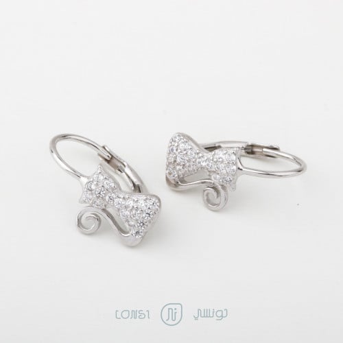 حلق فضة عيار 925