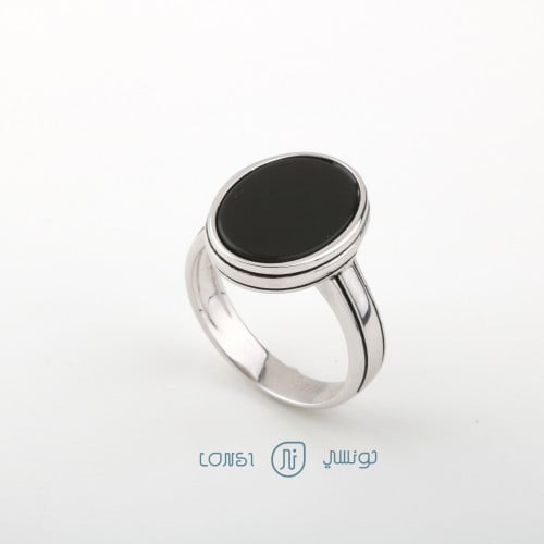 خاتم فضة رجالي عيار 925