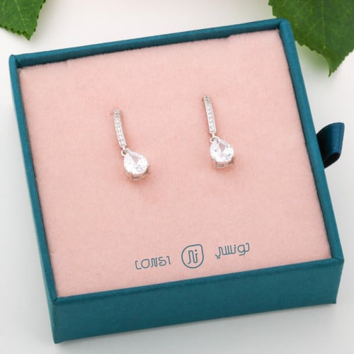 حلق فضة عيار 925