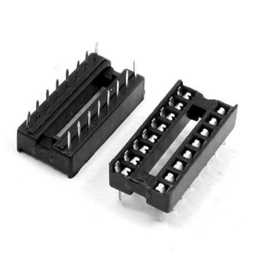قاعدة شريحة 14 رجل - موصل IC Socket 14-Pin
