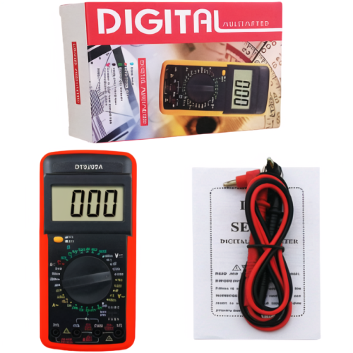 فولتميتر رقمي DT9207A – لقياس الجهد بدقة عالية