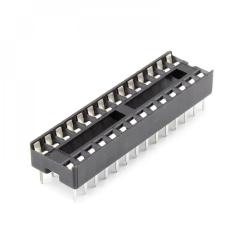 قاعدة شريحة 28 رجل - 28-Pin IC Socket