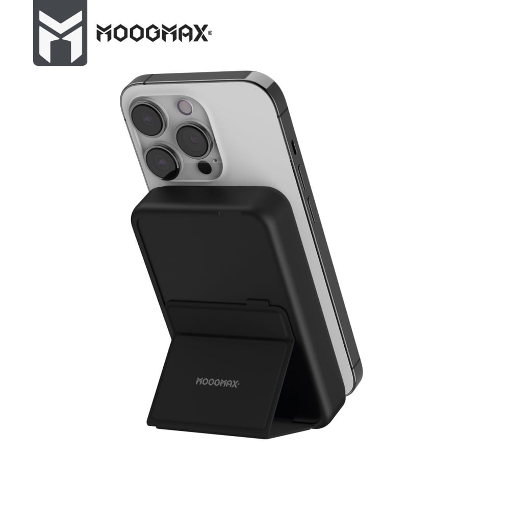 باور بانك 4في 1 بسعة 10ألف امبير مع شاحن لاسلكي بقوة 20واط MX219 من Moogmax