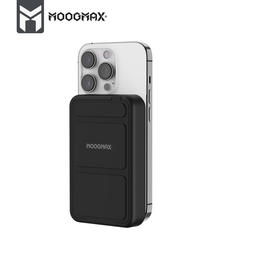 باور بانك 4في 1 بسعة 10ألف امبير مع شاحن لاسلكي بقوة 20واط MX219 من Moogmax