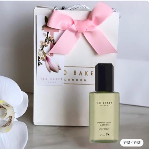 عطر تيد بيكر للجسم (لايم) الجديد 50 مل بخاخ مع الك...