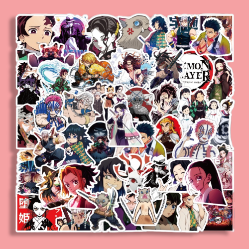 ستيكرز قاتل الشياطين (10 حبات)